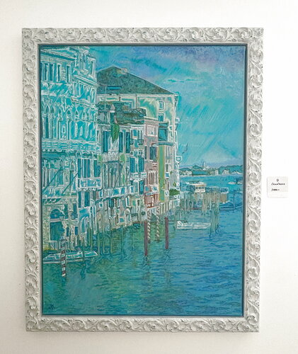 Canalazzo di Margit Doupnik, Pittura in vendita su Singulart