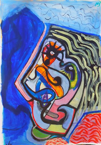 Untitled by Nikola Brlečić, Painting for Sale on Singulart