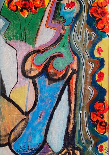 Untitled by Nikola Brlečić, Painting for Sale on Singulart