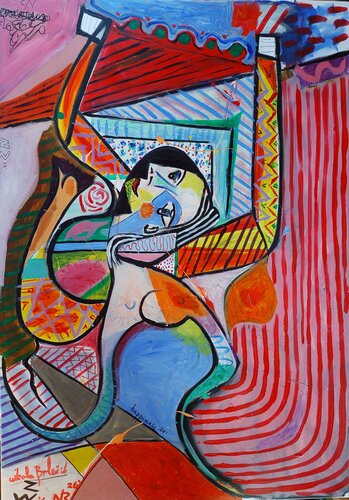 Happiness by Nikola Brlečić, Painting for Sale on Singulart