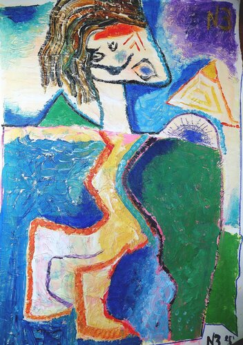 Miami van Nikola Brlečić, Werk op papier te koop op Singulart