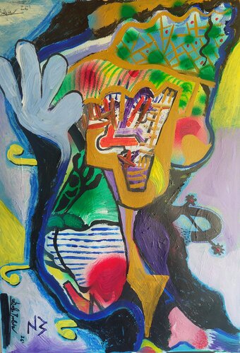 Untitled by Nikola Brlečić, Painting for Sale on Singulart