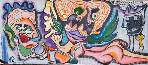 Her choice di Nikola Brlečić, Pittura in vendita su Singulart