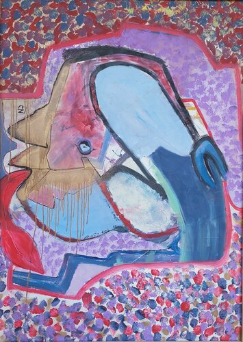 Sperm effect by Nikola Brlečić, Painting for Sale on Singulart