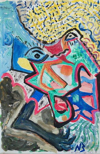 My way to New York de Nikola Brlečić, Pintura a la venta en Singulart
