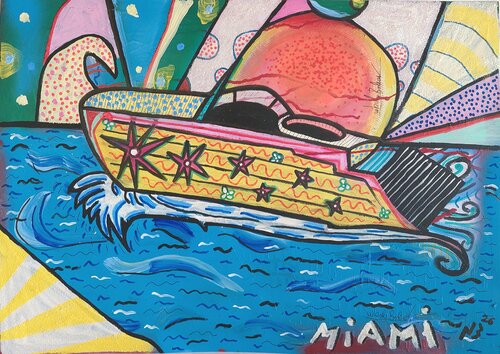 Miami de Nikola Brlečić, Pintura a la venta en Singulart