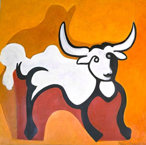 "Cabra" by Margarida de Araújo, Painting for Sale on Singulart