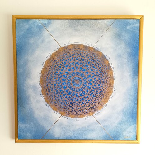 chemin initiatique by Marie-helene sara Simon, Painting for Sale on Singulart