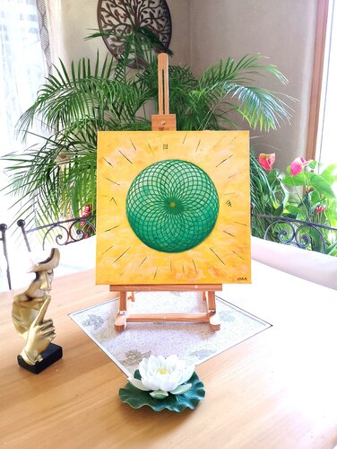 tableau vibratoire personnalisé ex 3 di Marie-Helene Sara Simon, Pittura in vendita su Singulart
