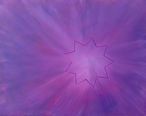 tableau vibratoire personnalisé ex 3 di Marie-Helene Sara Simon, Pittura in vendita su Singulart