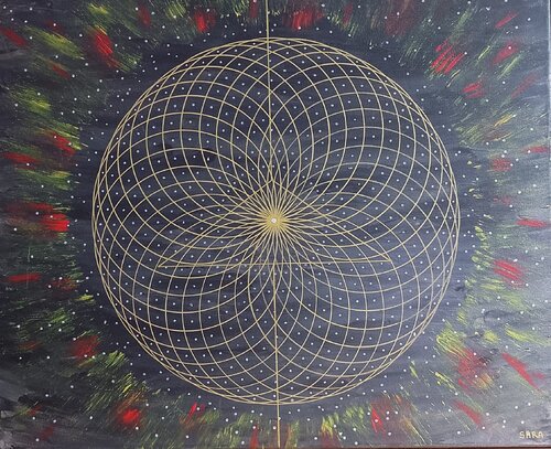 tore actif coloré de Marie-Helene Sara Simon, Pintura a la venta en Singulart