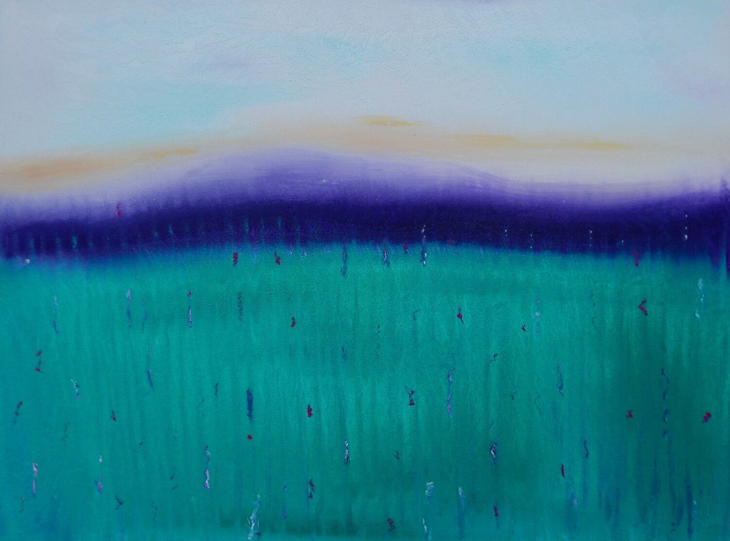 Deep Stillness Marlene Schanz Original painting for sale
