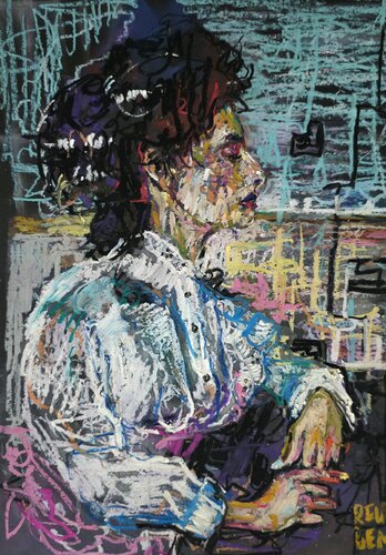 Maria's Portrait by Reuben Bryant, Other Media for Sale on Singulart