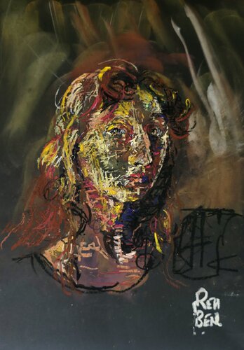Lucy's Look by Reuben Bryant, Other Media for Sale on Singulart