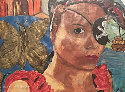 'Pirates and Gold' by Lavinia Haslam, Painting for Sale on Singulart