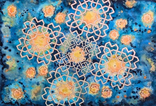 Infini andalou van MarLise Vernet, Werk op papier te koop op Singulart