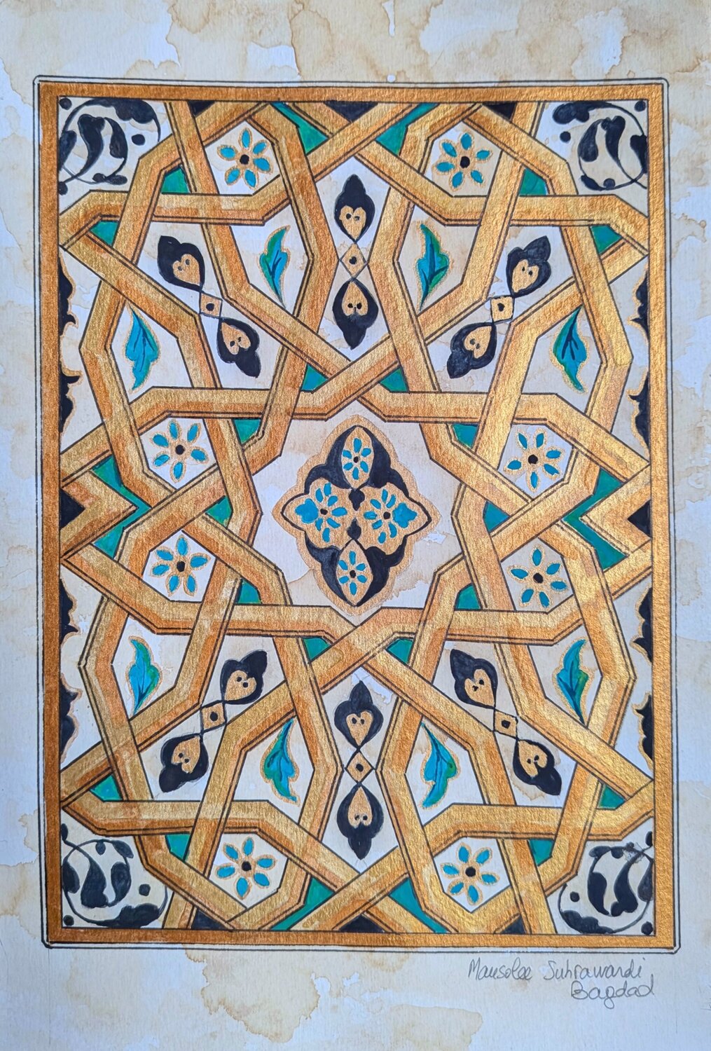 Suhrawardiyya MarLise Vernet Obra en papel en venta