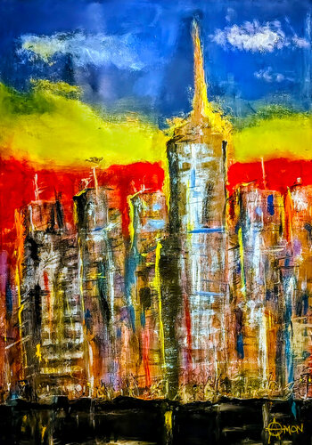 NY Vibrance by AMON VESELITS, デジタル for Sale on Singulart