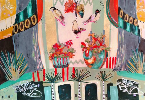 Tribute to Nature by Lucija Živković, Painting for Sale on Singulart