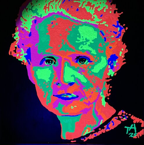 Marie Curie by Tanja Arnold, Painting for Sale on Singulart