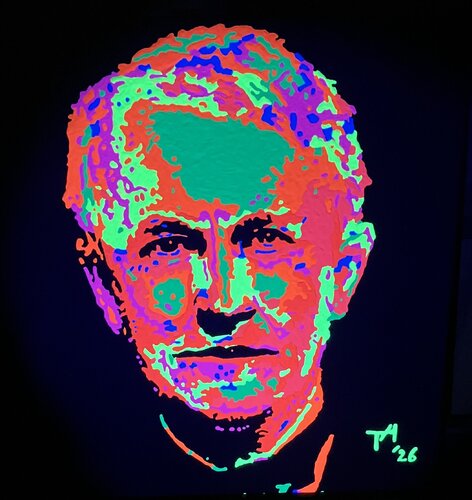 Thomas Edison by Tanja Arnold, Painting for Sale on Singulart