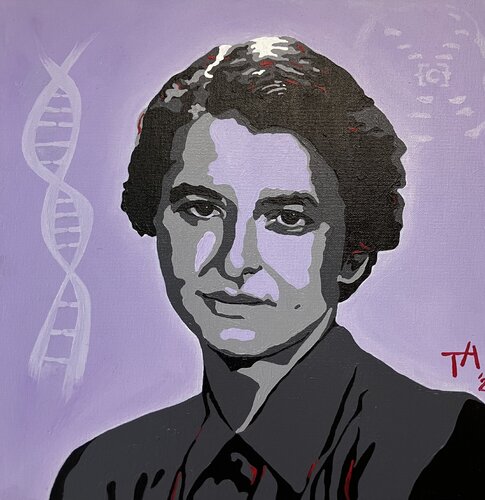 Rosalind Franklin by Tanja Arnold, Painting for Sale on Singulart