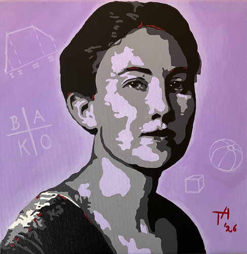Charlotte Bühler van Tanja Arnold, Schilderij te koop op Singulart