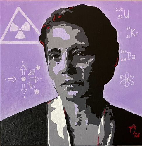 Lise Meitner by Tanja Arnold, Painting for Sale on Singulart