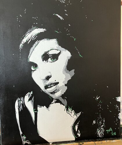 Amy Winehouse by Tanja Arnold, Painting for Sale on Singulart