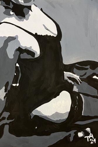 Got a good view? di Tanja Arnold, Pittura in vendita su Singulart