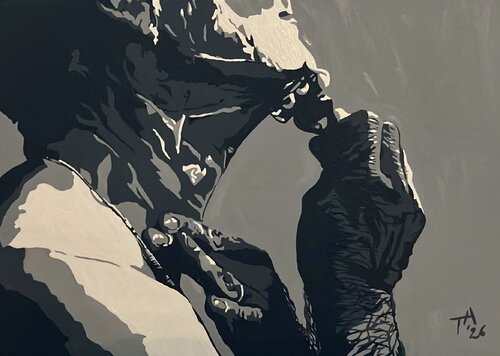 Razor-sharp by Tanja Arnold, Painting for Sale on Singulart