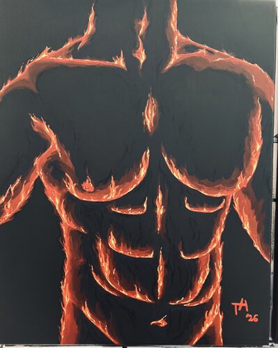Adam by Tanja Arnold, Painting for Sale on Singulart