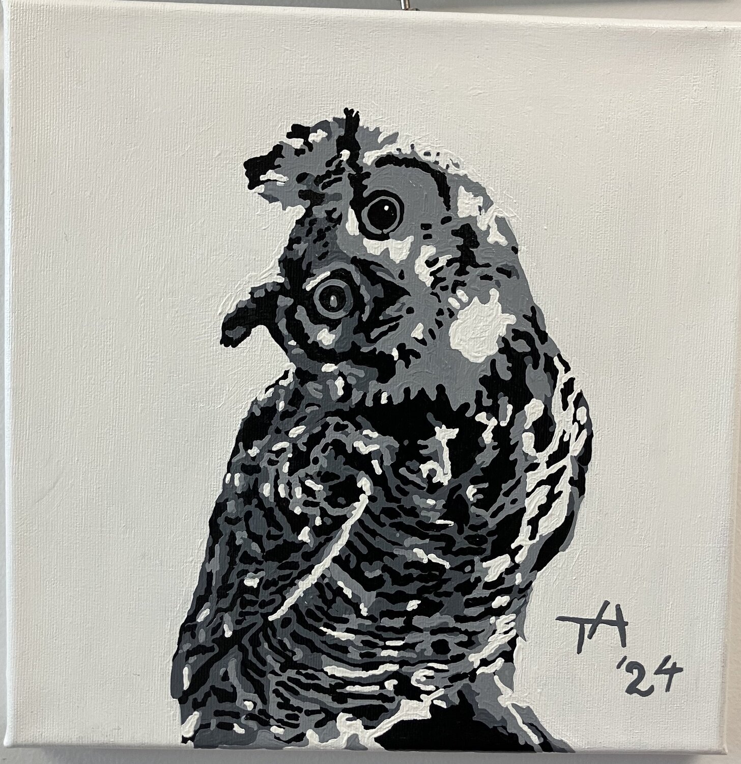 Eule Tanja Arnold Dipinto originale in vendita