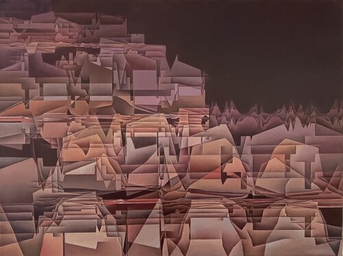 Studie zu Bachs "Kunst der Fuge" (I) by Hans-Christian Harten, Painting for Sale on Singulart