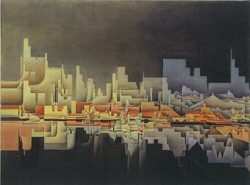"Ich habe genug". Studie zu Bach (I) by Hans-Christian Harten, Painting for Sale on Singulart