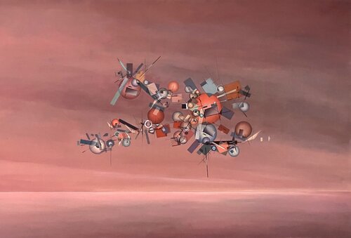 Feuervogel di Hans-Christian Harten, Pittura in vendita su Singulart