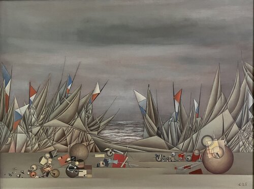 "Backhuysen" VIII par Hans-Christian Harten, Peinture en vente sur Singulart