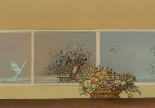 Dialektik der guten Absicht by Hans-Christian Harten, Painting for Sale on Singulart