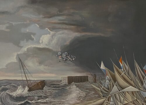 Unwetter, nach Hendrik Dubbels de Hans-Christian Harten, Pintura a la venta en Singulart