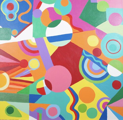 Jazz for a Sunday by kara kolenik, Painting for Sale on Singulart