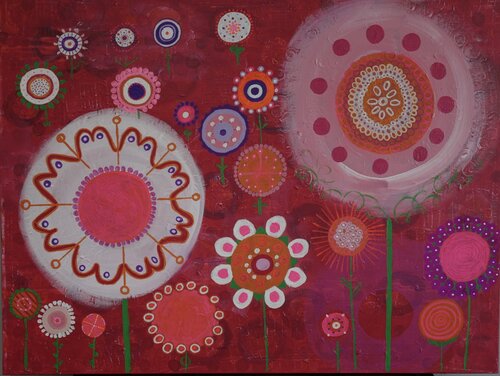 Scarlet Fever by kara kolenik, Painting for Sale on Singulart