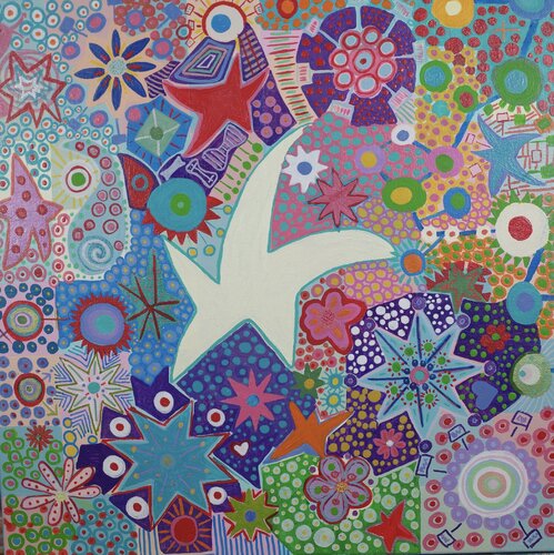 Star Party by kara kolenik, Painting for Sale on Singulart