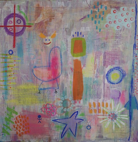 Playroom by kara kolenik, Painting for Sale on Singulart