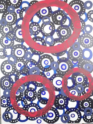 Chain Gang by kara kolenik, Painting for Sale on Singulart
