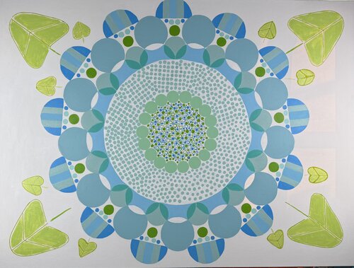 Macro Hydrangea par kara kolenik, Peinture en vente sur Singulart