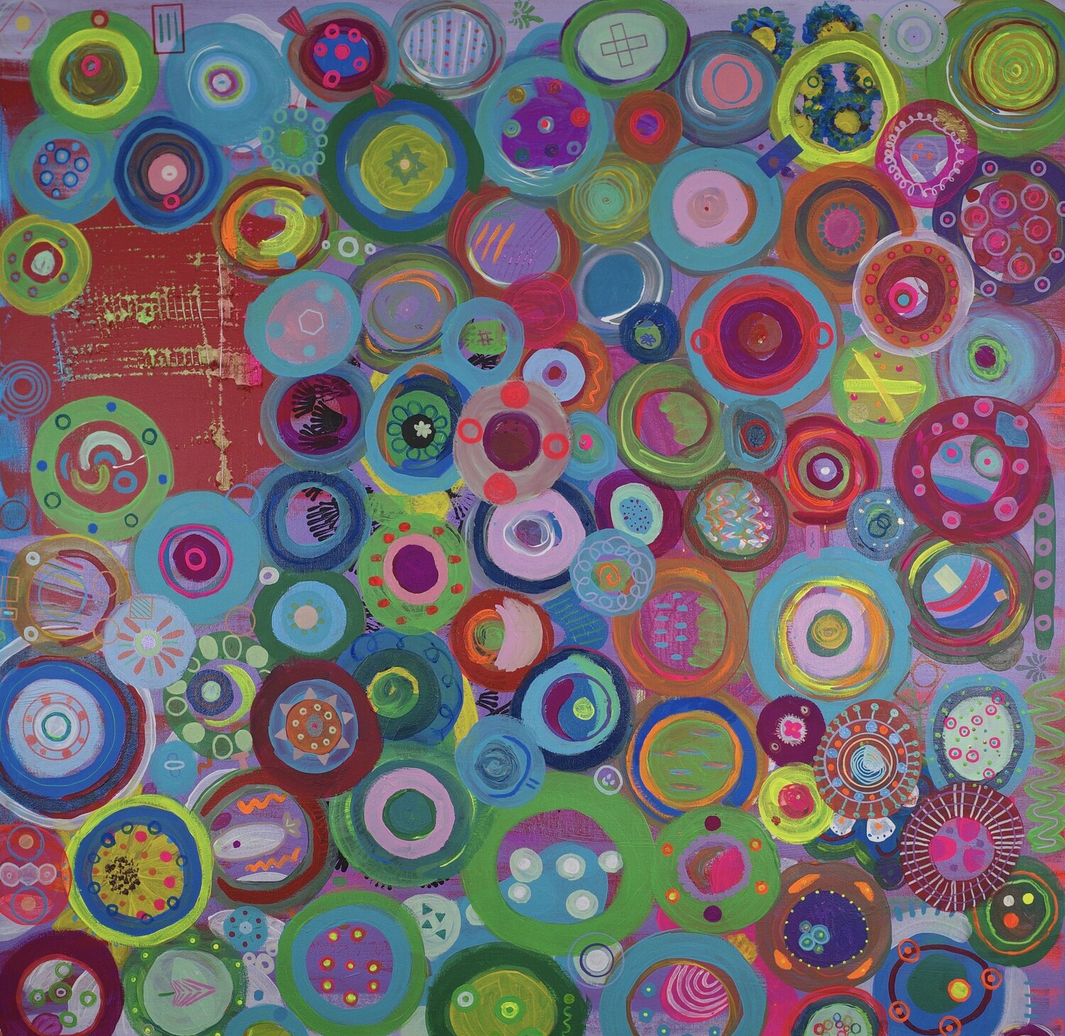 Grafitti Circles kara kolenik