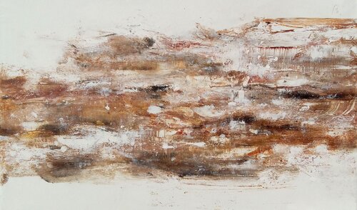 Sandy beach par Bibiána Baranová, Peinture en vente sur Singulart