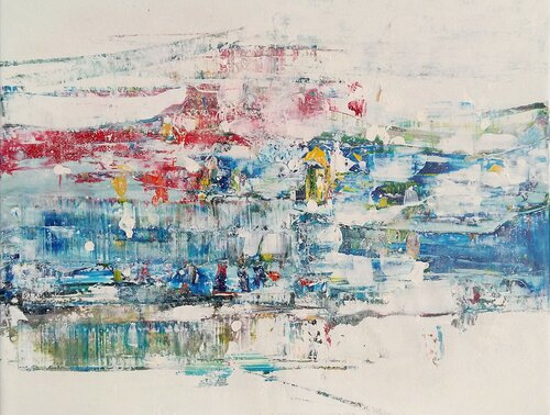 Winter day par Bibiána Baranová, Peinture en vente sur Singulart