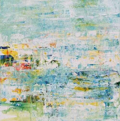 By the river par Bibiána Baranová, Peinture en vente sur Singulart