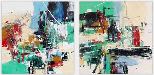 Abstracts with turquoise Bibiána Baranová